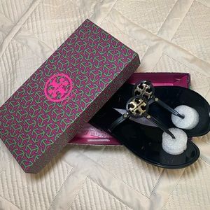 Tory Burch Mini Miller Flat Thong Jelly